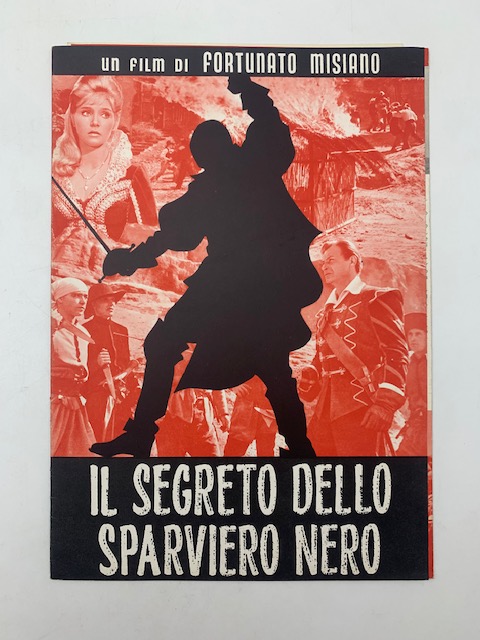 Il segreto dello sparviero nero. Un film diretto da Domenico Paolella (pieghevole promozionale)